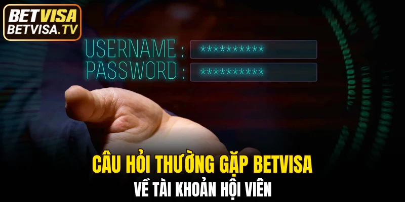 Câu Hỏi Thường Gặp BETVISA - Giải Đáp Thắc Mắc Phổ Biến 4 Câu hỏi thường gặp BETVISA về tài khoản hội viên
